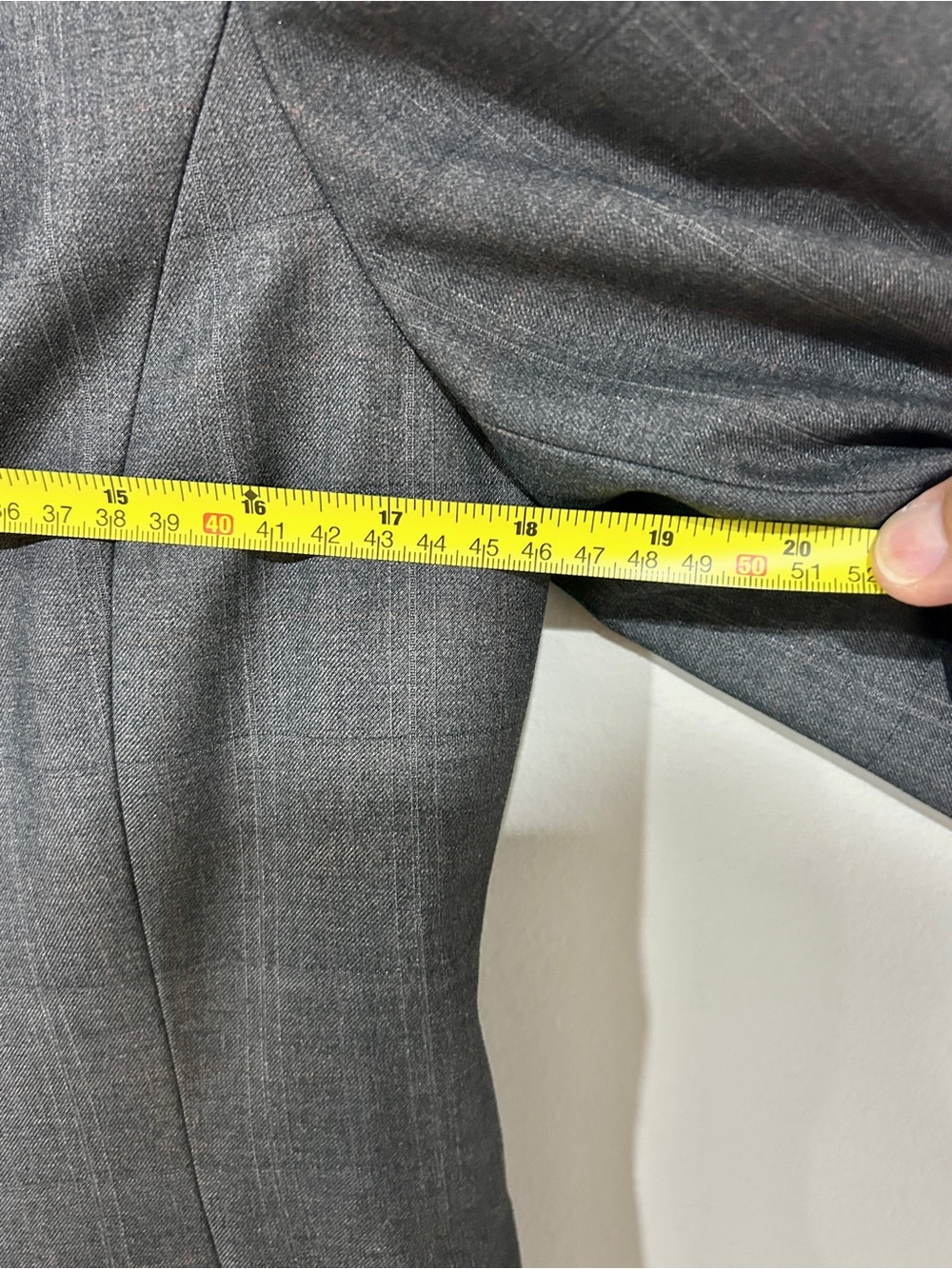 Calvin Klein Gray Plaid Women's Blazer - Picture 5 of 14